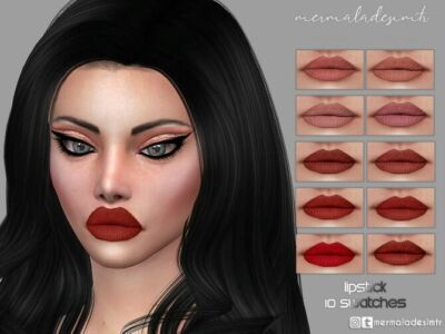 Lipstick MM12 By Mermaladesimtr Sims 4 CC