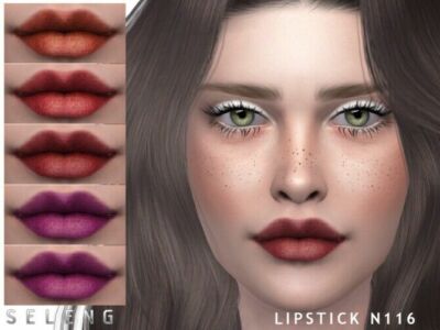 Lipstick N116 By Seleng Sims 4 CC