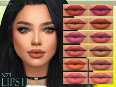 Lipstick N73 By Magichand Sims 4 CC