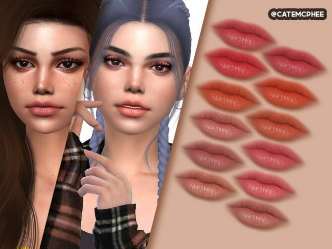 LS-04 Rachel LIP Stick By Catemcphee Sims 4 CC