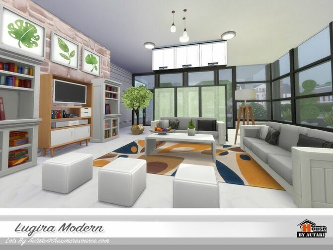 sims 4 cc lugira modern nocc by autaki 3