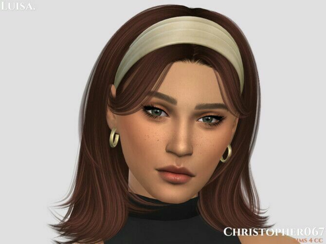 sims 4 cc luisa earrings by christopher067 2