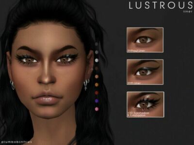 Lustrous Eyeliner By Plumbobs N Fries Sims 4 CC