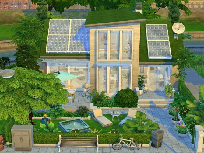 sims 4 cc modern eco house by flubs79 2