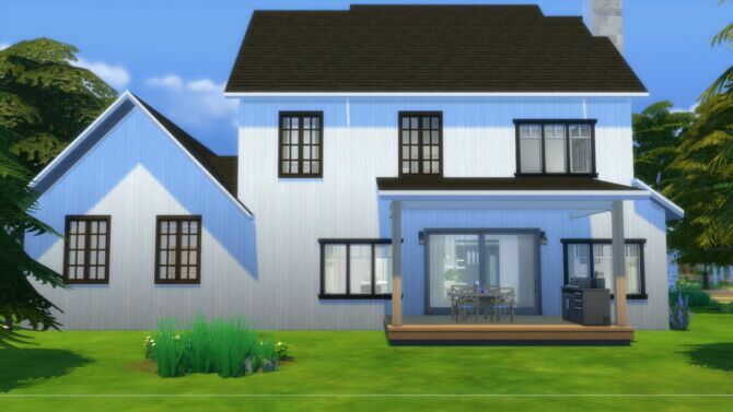 sims 4 cc modern farmhouse by vulpus 2