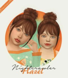 Nightcrawler Hazel Hair For Kids & Toddlers At Simiracle Sims 4 CC