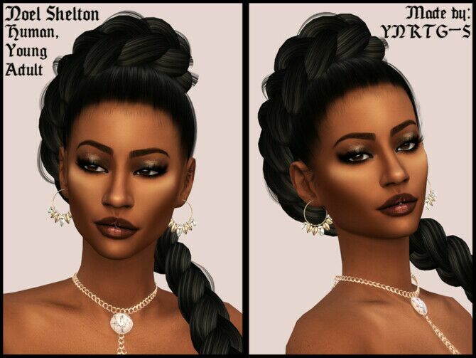 Noel Shelton By Ynrtg-S Sims 4 CC