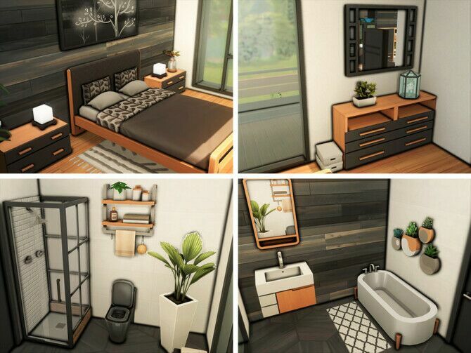 sims 4 cc oak container by xogerardine 3