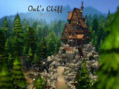Owl’s Cliff By Virtualfairytales Sims 4 CC