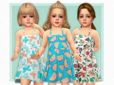 Penny Dress By Lillka Sims 4 CC