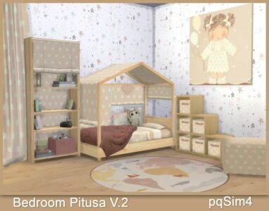Pitusa Toddler Bedroom V.2 At Pqsims4 Sims 4 CC