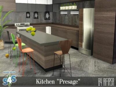 Presage Kitchen At Aifirsa Sims 4 CC