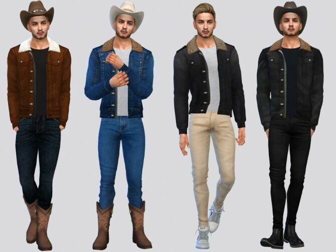 Rascal Sherpa Jacket By Mclaynesims Sims 4 CC