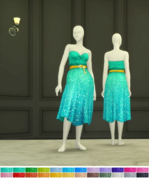 sims 4 cc seashell wavvve twinkling dress at rusty nail 2