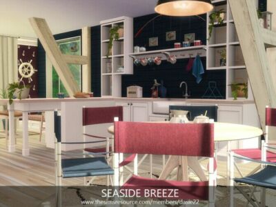 Seaside Breeze Kitchen By Dasie2 Sims 4 CC