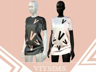 Shirt II Basic Collection By VIY Sims Sims 4 CC