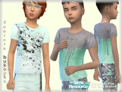 Shirt Male Child By Bukovka Sims 4 CC