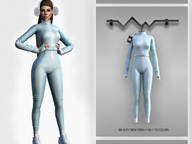 SKI Suit BD343 By Busra-Tr Sims 4 CC