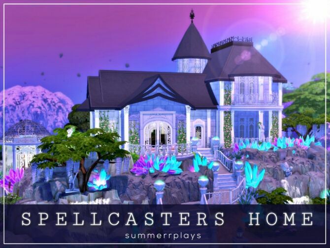 Spellcasters Home By Summerr Plays Sims 4 CC