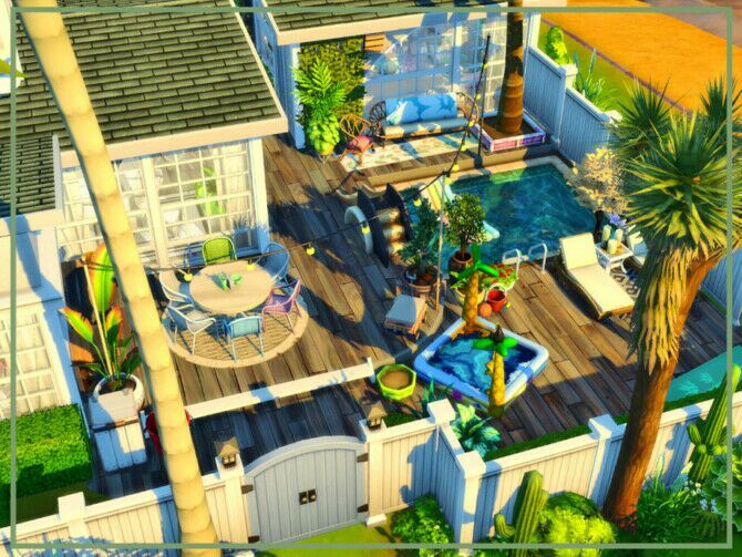 sims 4 cc springscape house by simmer adelaina 2