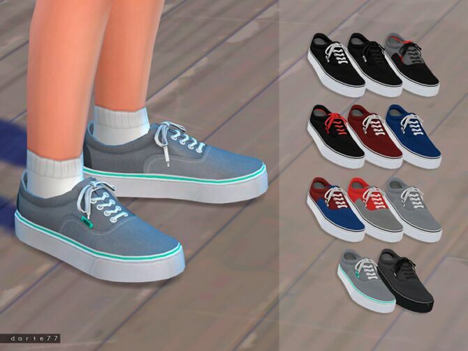 Vans CU By Darte77 Sims 4 CC