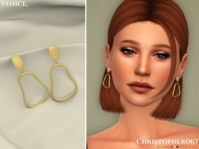 Venice Earrings By Christopher067 Sims 4 CC