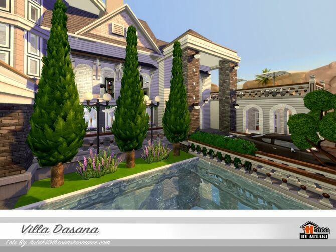 sims 4 cc villa dasana nocc by autaki 2