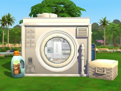 Washing Machine House By Flubs79 Sims 4 CC
