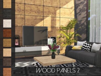 Wood Panels 2 By Rirann Sims 4 CC