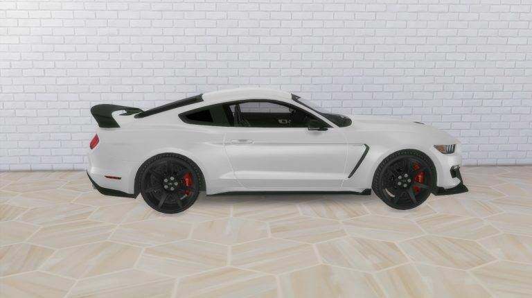 sims 4 cc 2016 ford mustang shelby gt350r at modern crafter cc 2