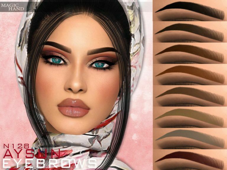 Aysun Eyebrows N128 By Magichand Sims 4 CC