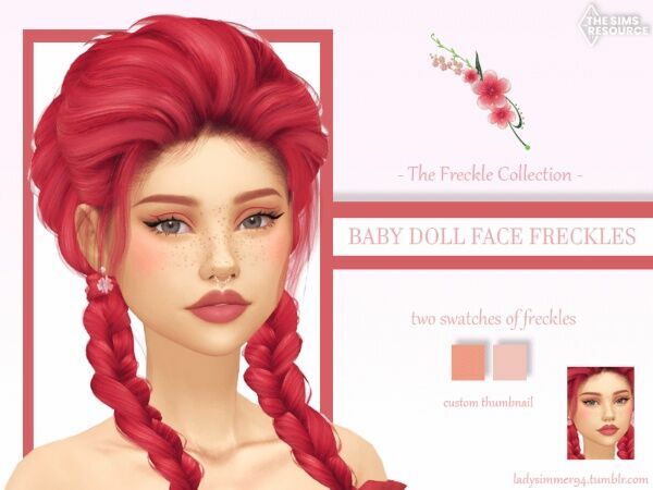 Baby Doll Face Freckles Slider Sims 4 Sims 4 CC