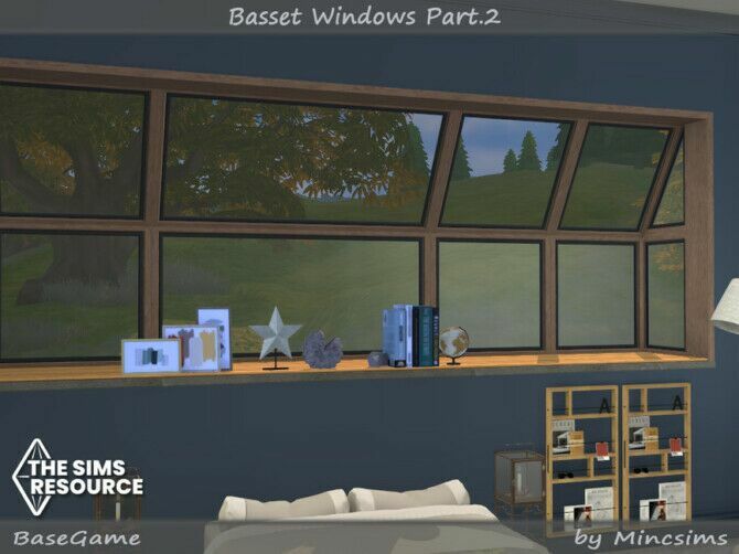 sims 4 cc basset windows part 2 by mincsims 2