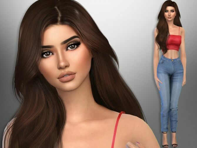 Chelsea Ellis By Divaka45 Sims 4 CC