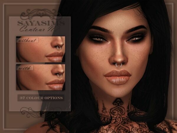 Contour N2 By Sayasims Sims 4 CC