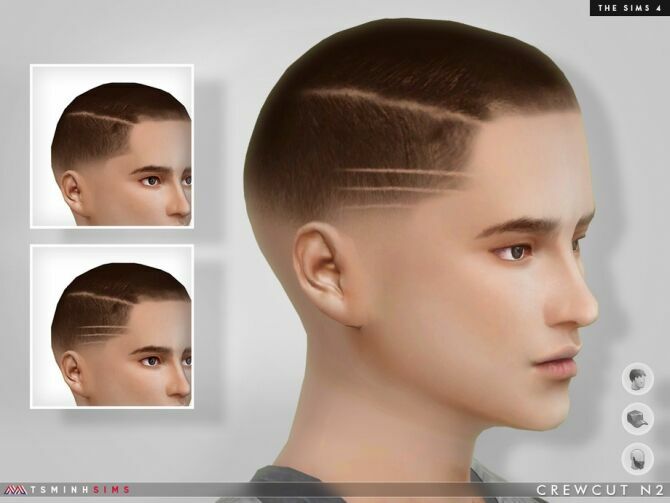 Crewcut N2 By Tsminhsims Sims 4 CC