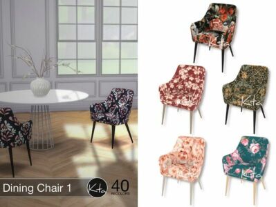 Dining Chair 1 At Ktasims Sims 4 CC