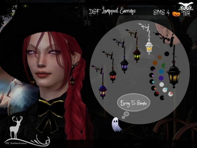 sims 4 cc dsf accessories noctem witch by dansimsfantasy 3