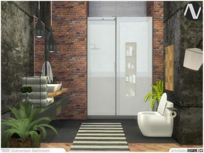 Edmonton Bathroom By Artvitalex Sims 4 CC