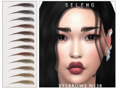 Eyebrows N138 By Seleng Sims 4 CC