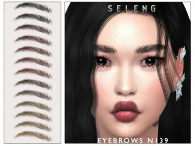 Eyebrows N139 By Seleng Sims 4 CC