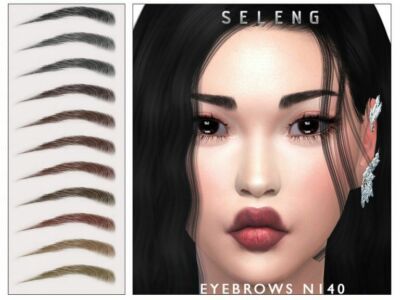 Eyebrows N140 By Seleng Sims 4 CC