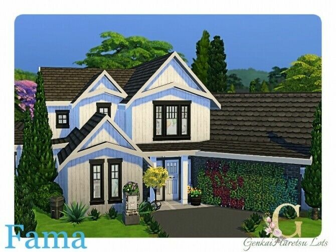 sims 4 cc fama white modern farmhouse by genkaiharetsu 2