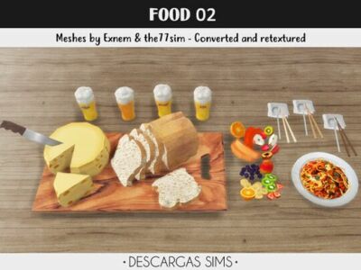 Food 02 At Descargas Sims Sims 4 CC