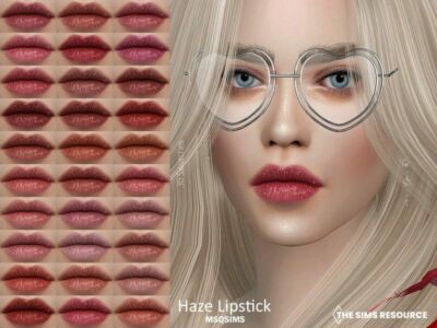 Haze Lipstick By Msqsims Sims 4 CC