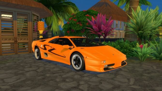 sims 4 cc lamborghini diablo sv at lorysims 2