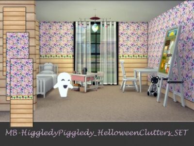MB Higgledy Piggledy Halloween Clutters SET By Matomibotaki Sims 4 CC