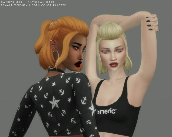 sims 4 cc physical hair tie recolor acc at candy sims 4 2