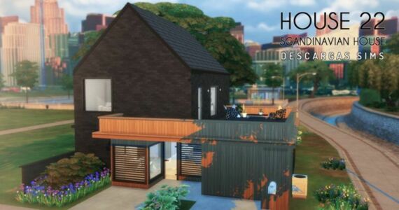 Scandinavian House At Descargas Sims Sims 4 CC