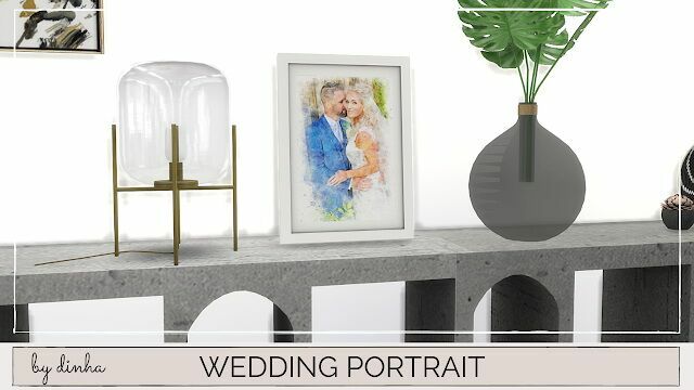 sims 4 cc wedding portrait 8 swatches at dinha gamer 2